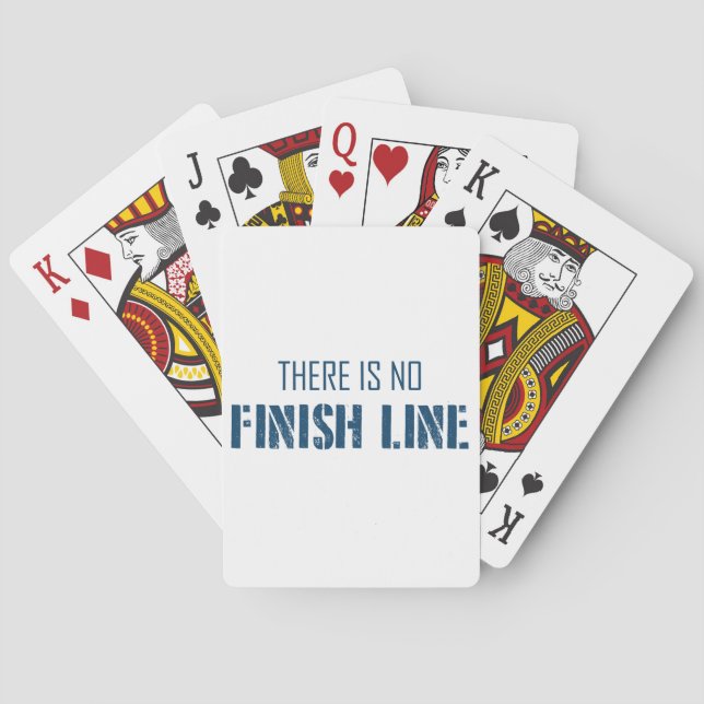 Jeu De Cartes Il N'Y A Pas De Ligne De Fin (dos)