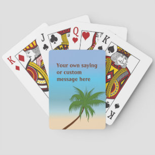 Jeu De Cartes Île Palm personnalisé