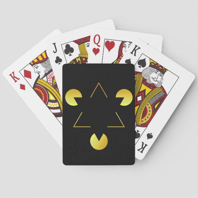 Jeu De Cartes Illusion Golden Star (dos)