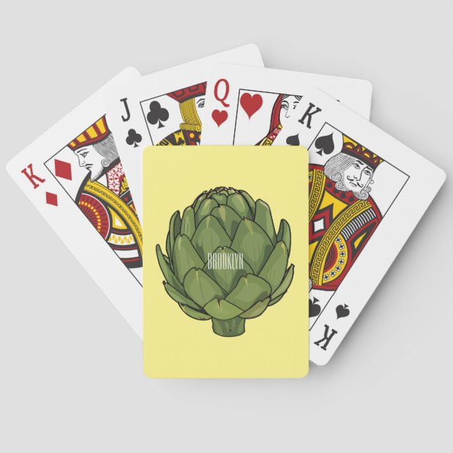 Jeu De Cartes Illustration d'artiste (dos)