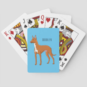 Jeu De Cartes Illustration de chien de chien de chien de chien d