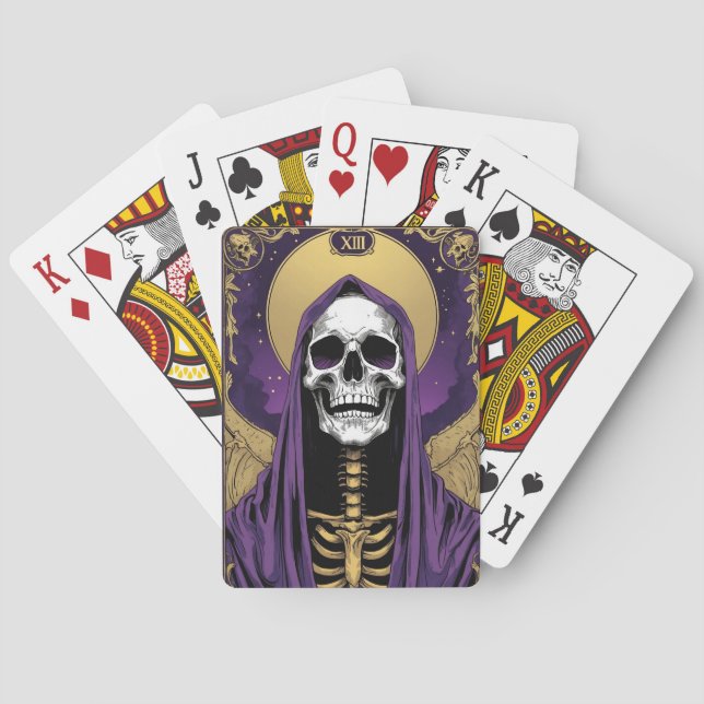 Jeu De Cartes Illustration de la carte Dark Gothic Death (dos)