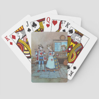 Jeu De Cartes Illustration de la comptine de la Reine de Cœur