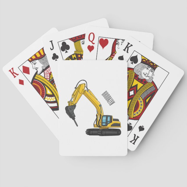 Jeu De Cartes Illustration de la pelle de rupture (dos)