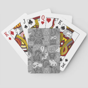 Jeu De Cartes illustration de motif de griffonnages
