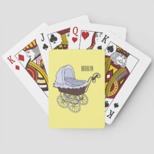 Jeu De Cartes Illustration de poussette