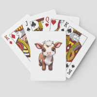 Illustration de vache caricaturale