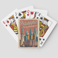 Illustration de voyage à Philadelphie Pennsylvanie