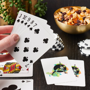 Jeu De Cartes Illustration d'une femme