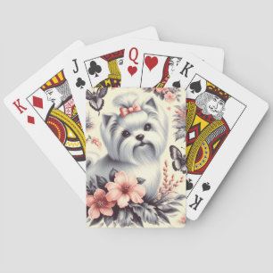 Jeu De Cartes Illustration maltaise vintage