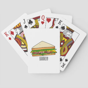 Jeu De Cartes Illustration Sandwich