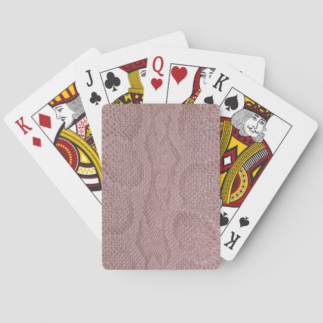 Jeu De Cartes Illustration Snakeskin (dos)