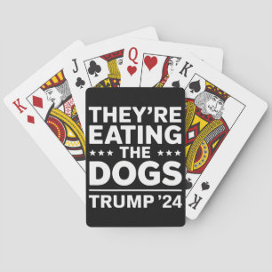 Jeu De Cartes Ils mangent les Chiens Drôle Drôle Débat Trump Cit