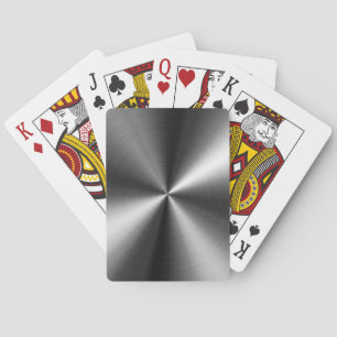 Jeu De Cartes Image en acier inoxydable