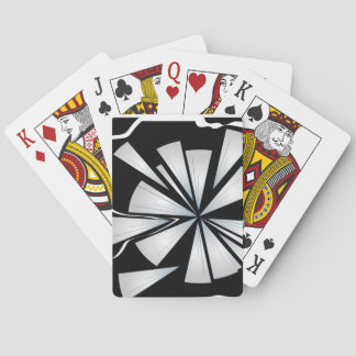 Jeu De Cartes image numérique "brisé" de verre brisé