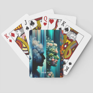 Jeu De Cartes Imaginaire Cute Four hommes Figures