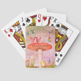 Jeu De Cartes Imaginaire de champignons Fée magique