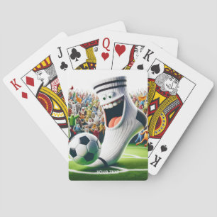 Jeu De Cartes Imaginaire mignon balle de soccer