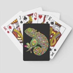 Jeu De Cartes Imaginaire psychédélique de Chameleon