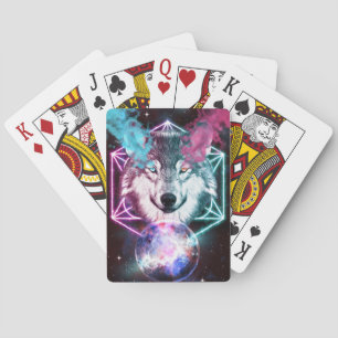 Jeu De Cartes Imaginaire Wolf Classic Playing Cartes