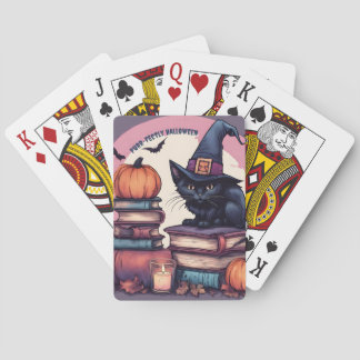 Jeu De Cartes Impression d'art numérique de fantasy AI Halloween