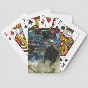Jeu De Cartes Impressionisme d'abrégé sur fin de tour de Taureau
