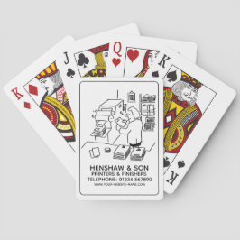Jeu De Cartes Imprimantes et finisseurs Lecture de Cartes