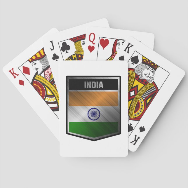 Jeu De Cartes Inde (dos)