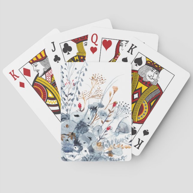 Jeu De Cartes Indigo & Ochre (dos)