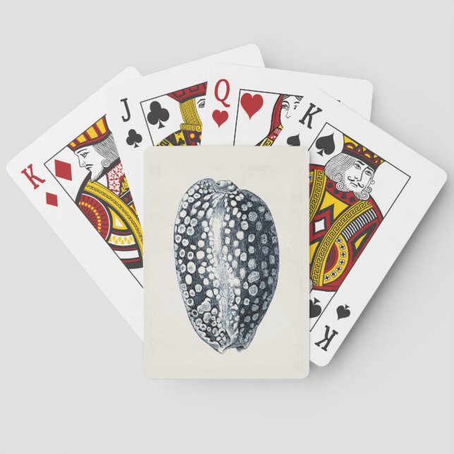 Jeu De Cartes Indigo Seashell (dos)