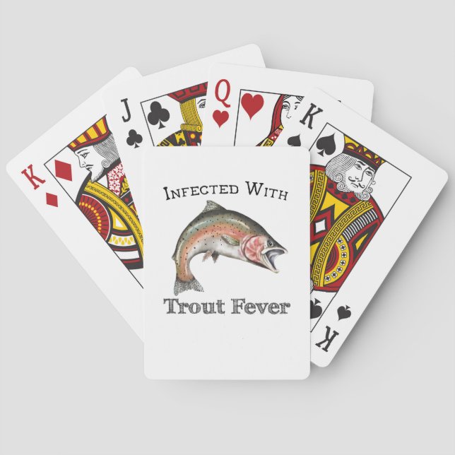 Jeu De Cartes Infecté Par La Fièvre De Truite (dos)