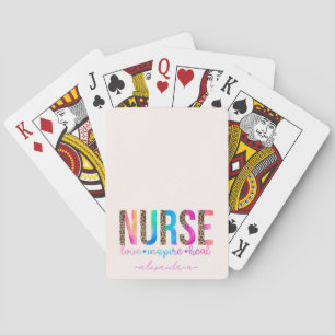 Jeu De Cartes Infirmière - Amour, Inspirer, Guérir