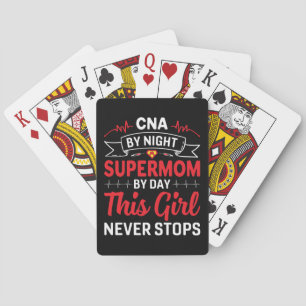 Jeu De Cartes Infirmière Cadeau CNA Par Supermom De Nuit