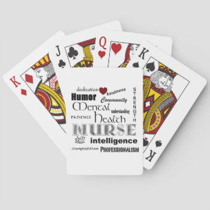 Jeu De Cartes Infirmière en santé mentale Pride+Attributs