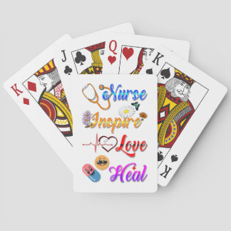 Jeu De Cartes Infirmière Jeux Inspirer Amour Guérir Méd Thérapeu