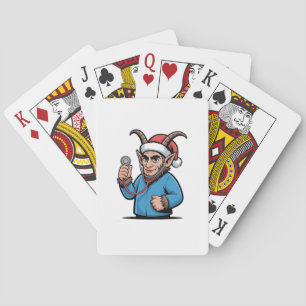 Jeu De Cartes Infirmière Krampus de Noël Blouse de travail