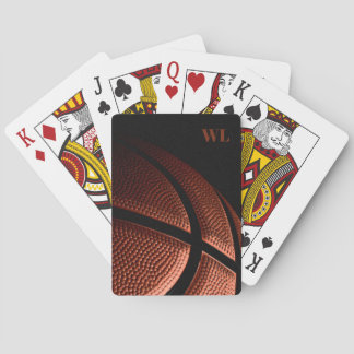 Jeu De Cartes Initiales monographiques personnalisées | Basketba