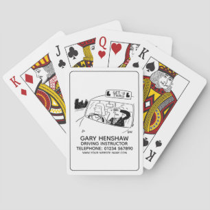 Jeu De Cartes Instructeur de conduite Jouer des cartes