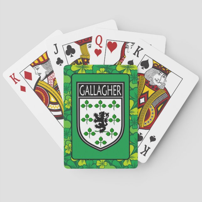 Jeu De Cartes Irish Clan Gallagher (dos)