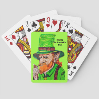 Jeu De Cartes IRISH LEPRECHAUN playing cards