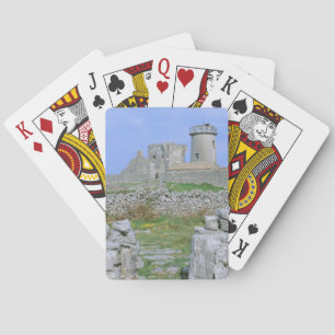 Jeu De Cartes Irlande, Inishmore, île d'Aran, fort de Dun Aengus