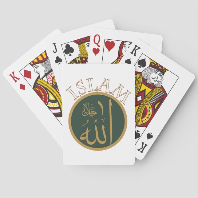 Jeu De Cartes Islam (dos)