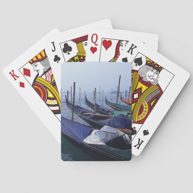 Jeu De Cartes Italie, Venise. Les gondoles. (dos)