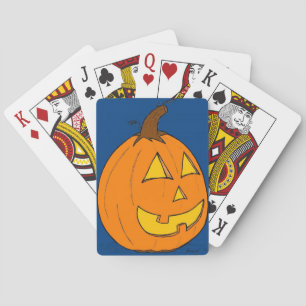 Jeu De Cartes Jack o' Lantern Blue Players Cartes