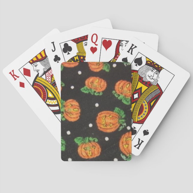 Jeu De Cartes Jack O' Lanterns (dos)