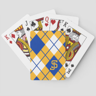 Jeu De Cartes Jacquard de Spartans d'état de San Jose