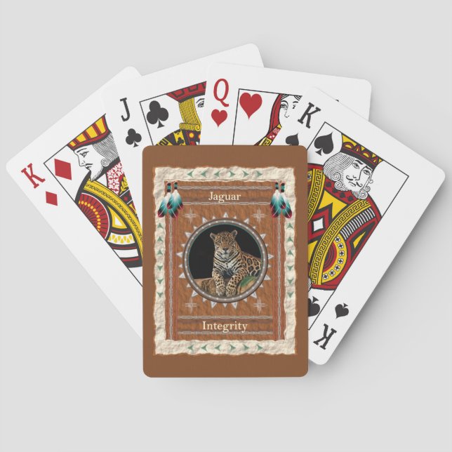 Jeu De Cartes Jaguar - Intégrité Classic Playing Cartes  (dos)