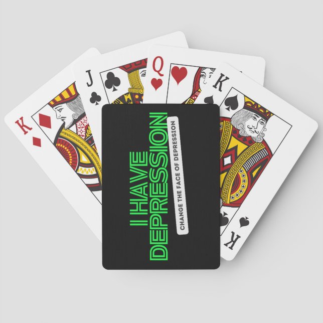 Jeu De Cartes J'ai des cartes Depression_ (dos)
