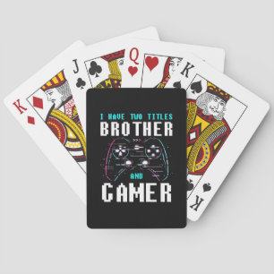 Jeu De Cartes J'Ai Deux Titres Frère Et Gamer