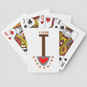 Jeu De Cartes J'Aime Jardiner Spade Jouer Des Cartes